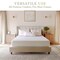 Merrick Lane Cielo Memory Foam Mattress in a Box with 3 Layers, Washable Cover, Green Tea-Infused Foam, Cooling Gel, and CertiPUR-US Certified Foam